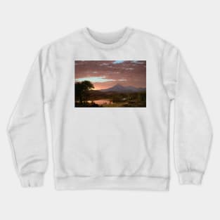 Mount Ktaadn by Frederic Edwin Church Crewneck Sweatshirt